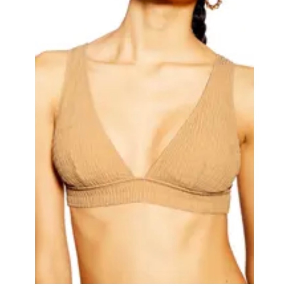 Topshop Shirred Bikini Set Size 4